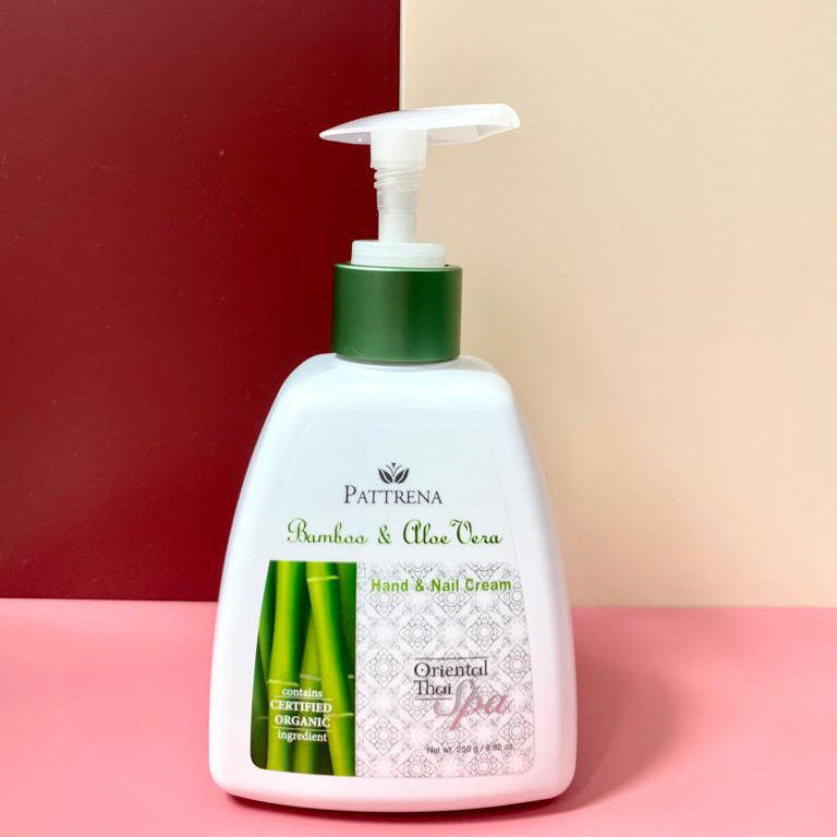 Hand & Nail Cream Bamboo & Aloe Vera 250g